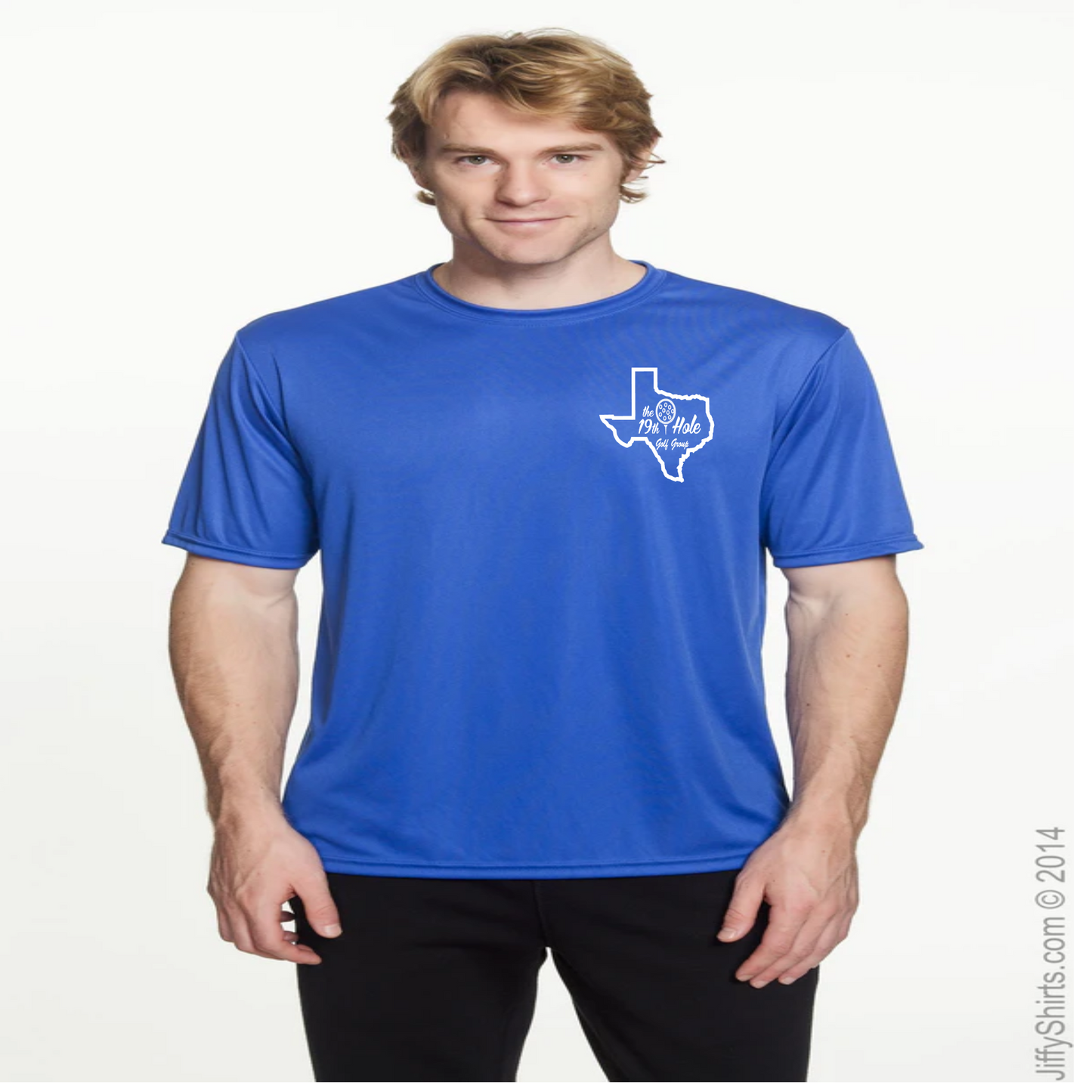 Custom Pocket Logo Golf T-Shirt