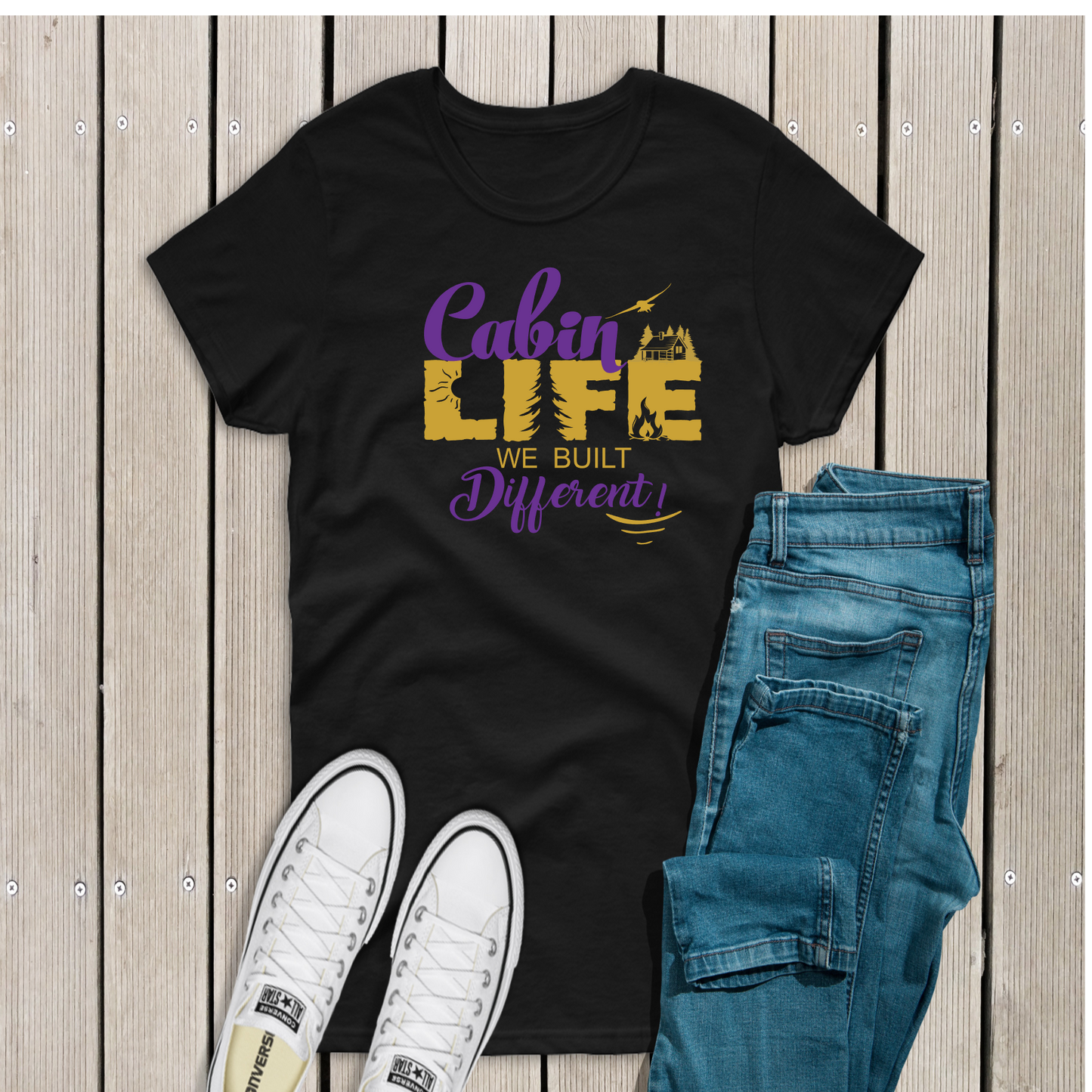 Cabin Life We Build Different Shirt