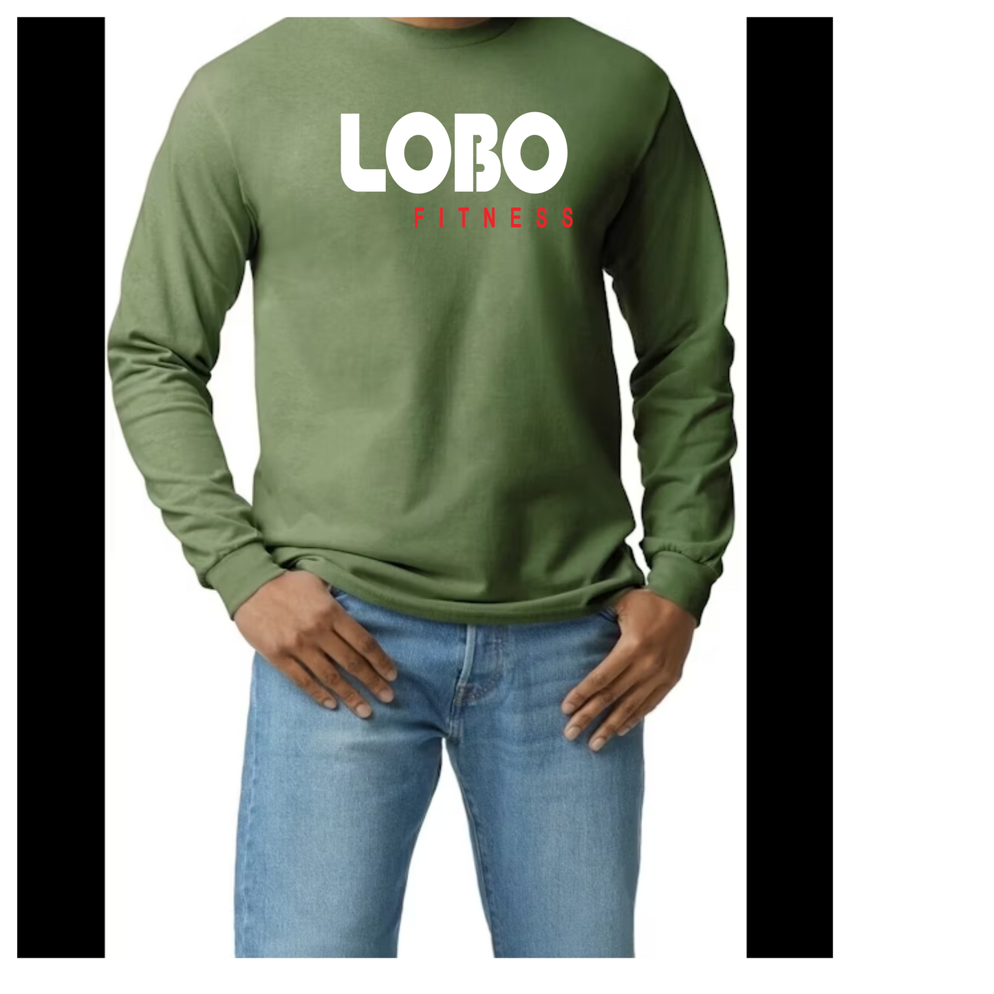 Custom LOBO Logo Long Sleeve Shirt