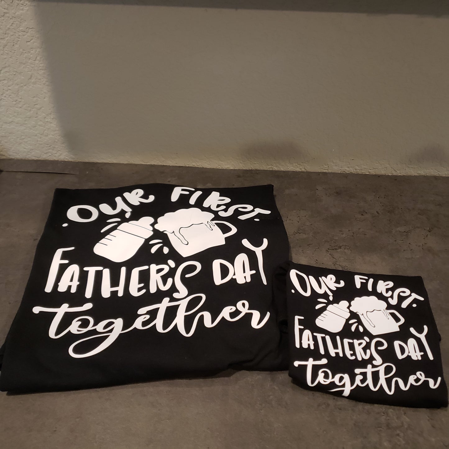 First father's Day Shirt Set