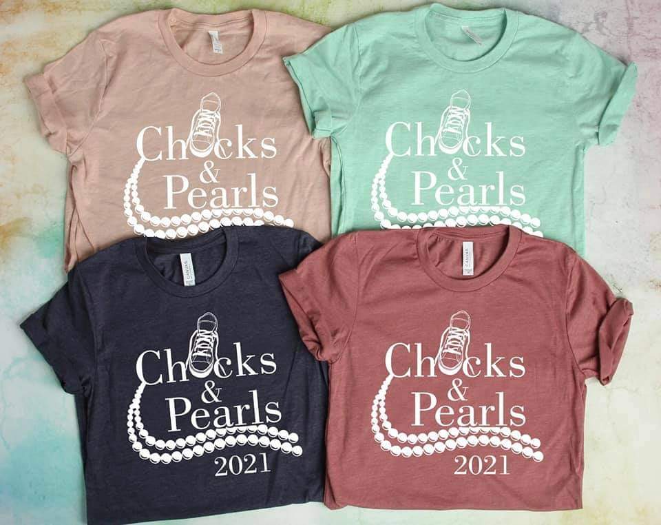 Chucks and Pearls Shirt