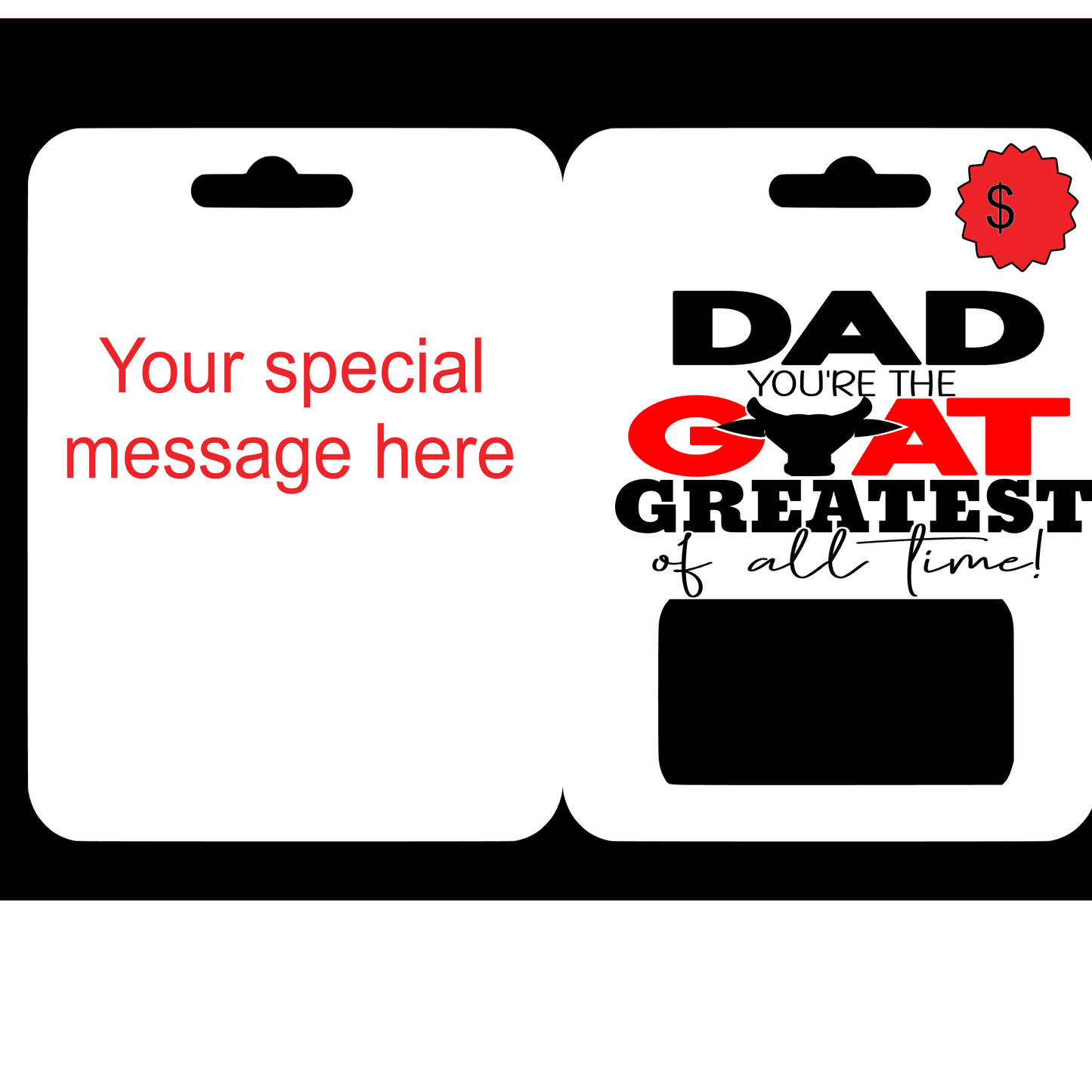 Personalized Money Holder