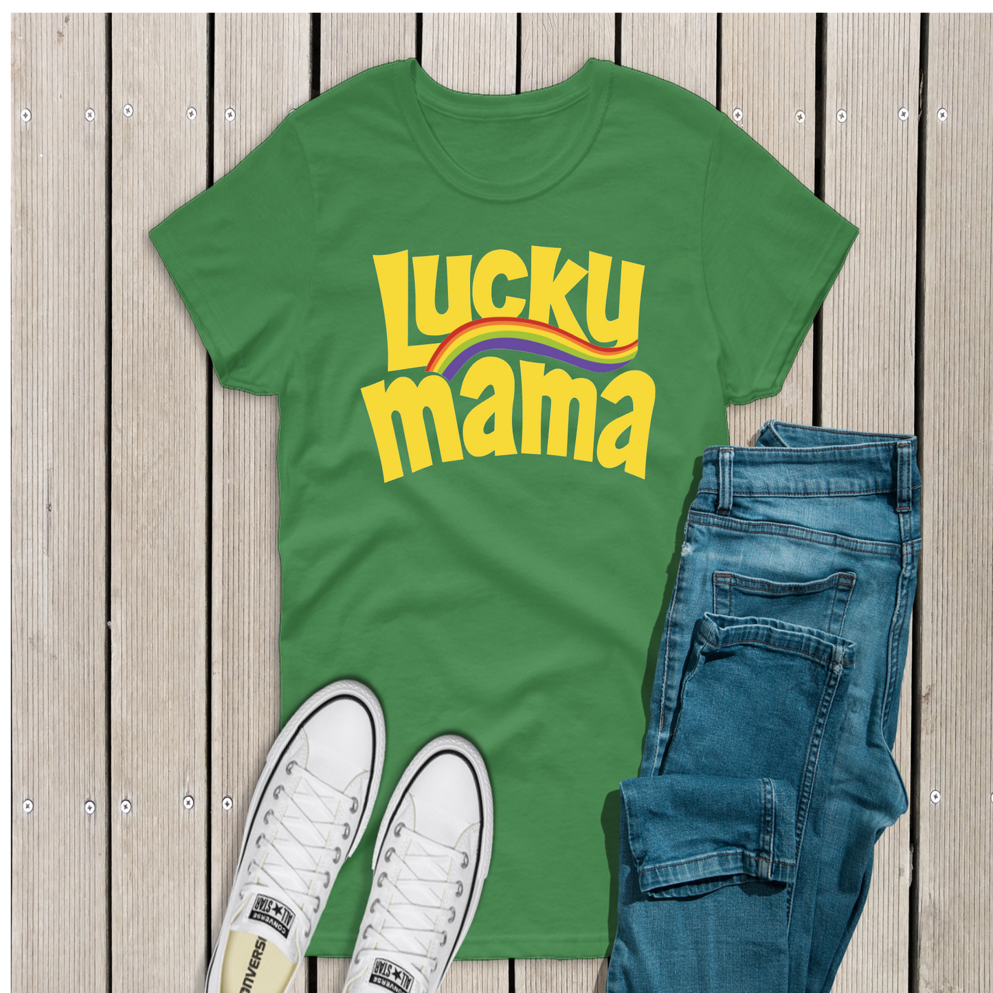 St Patrick's Day Lucky Mama Shirt