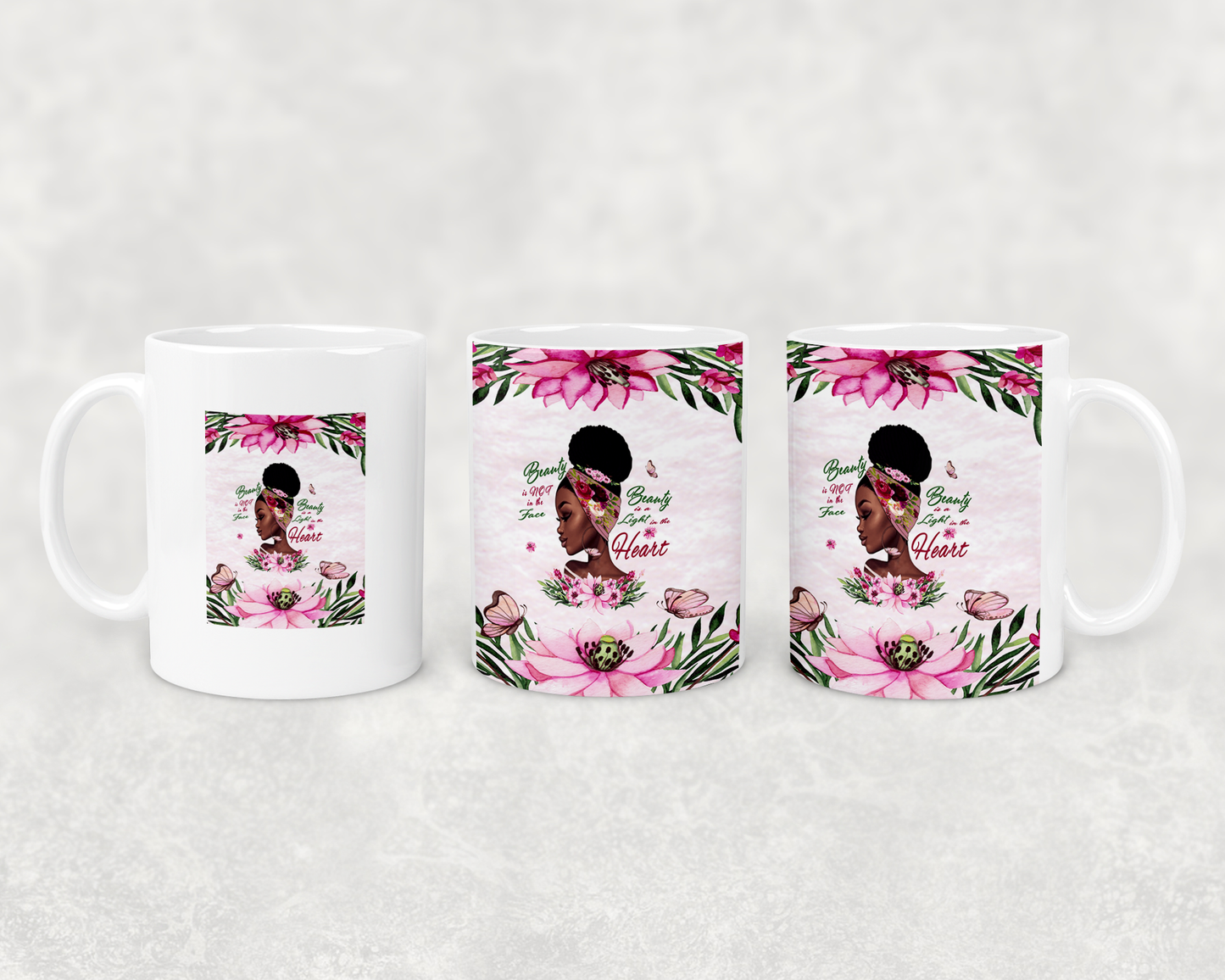 Beautiful if Not in the Face Mug