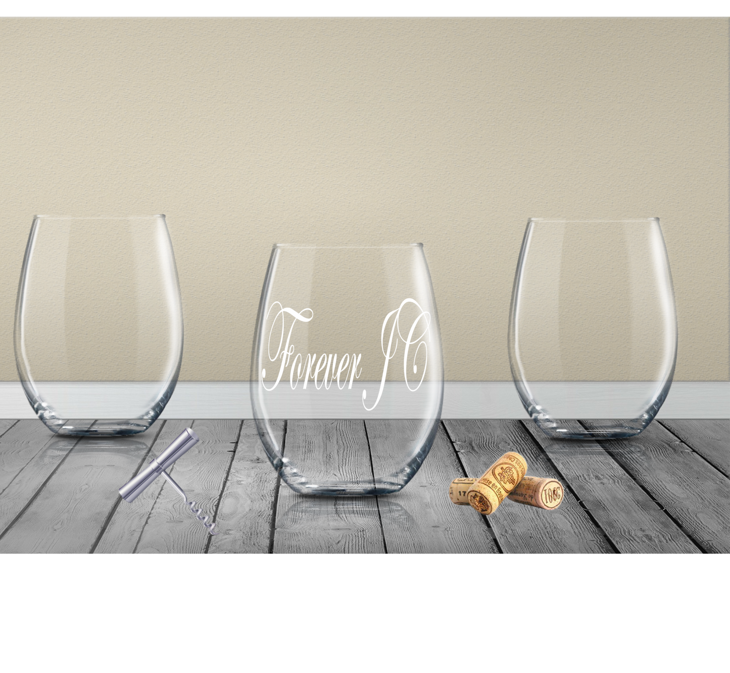 Forever JC Wing Glass
