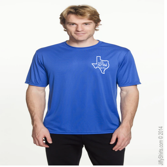 Custom Pocket Logo Golf T-Shirt
