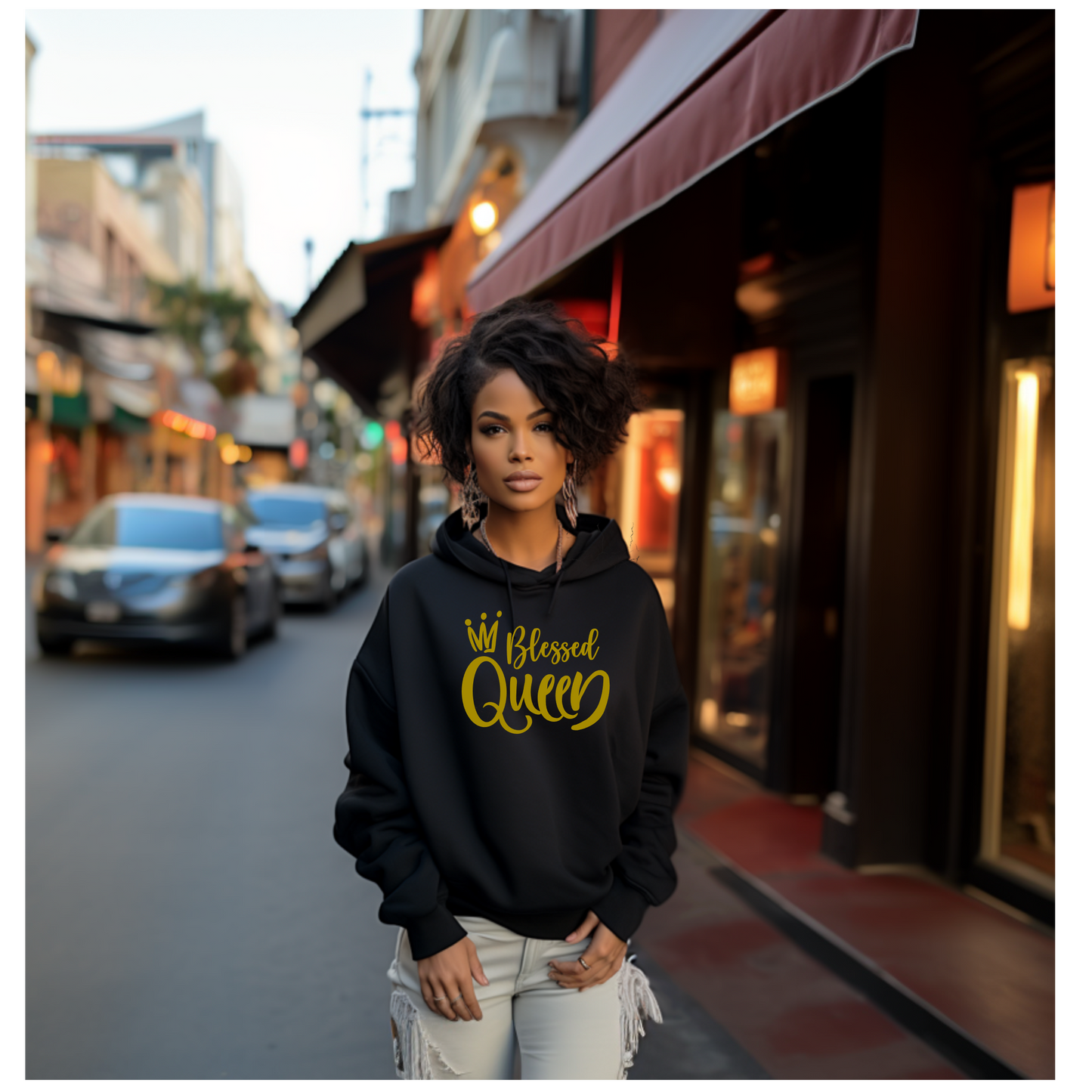 Blesssed Queen Hoodie