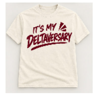 It's My Deltaversary Shirt
