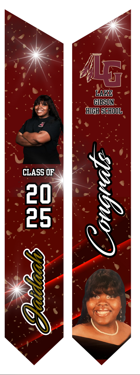 Personalized Graduation Stoles