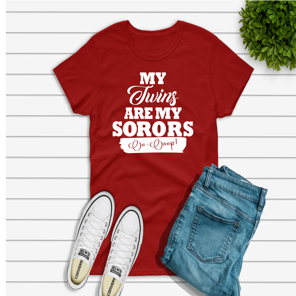 My Twins Are My Sorors Shirt
