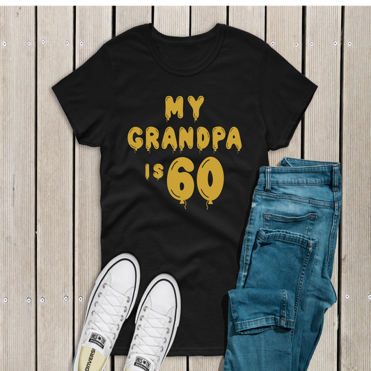 Children My Grandpa is 60 T-Shirt