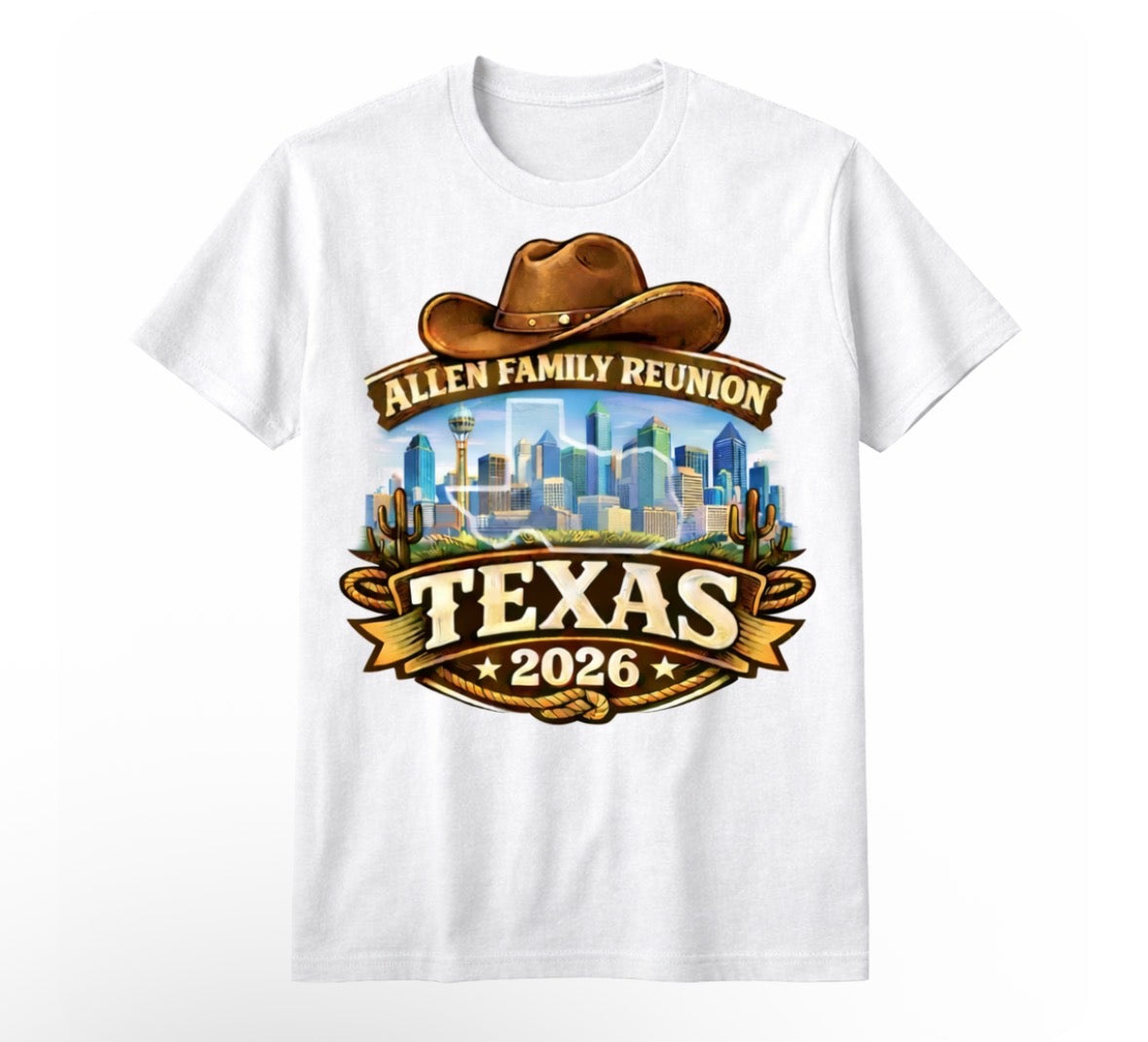 51st Allen Family Reunion Shirt