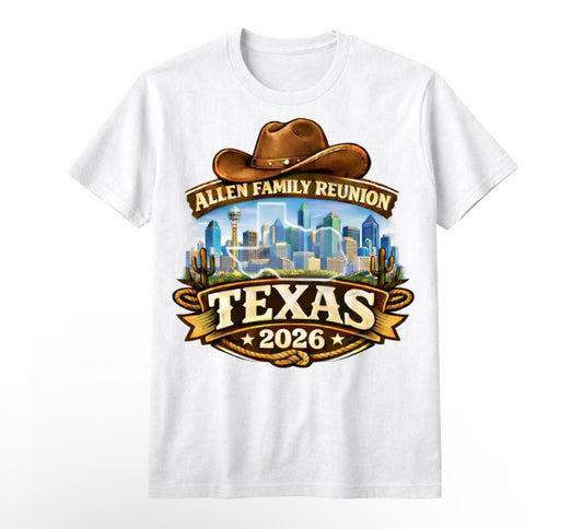 51st Allen Family Reunion Shirt