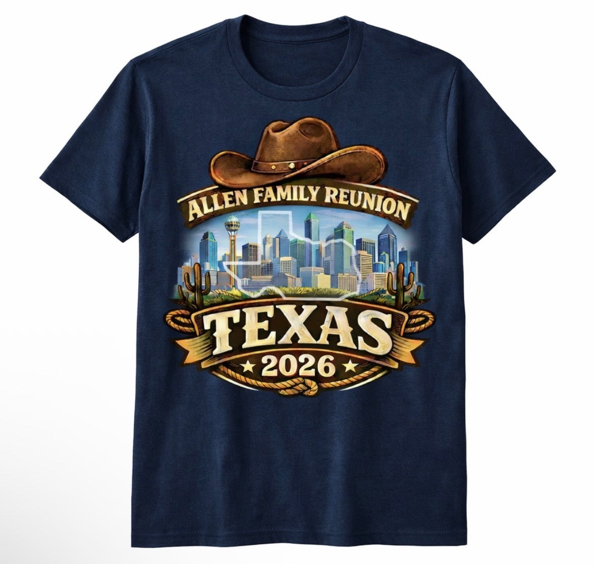 51st Allen Family Reunion Shirt