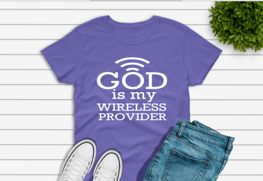 God's Wireless Provider shirt