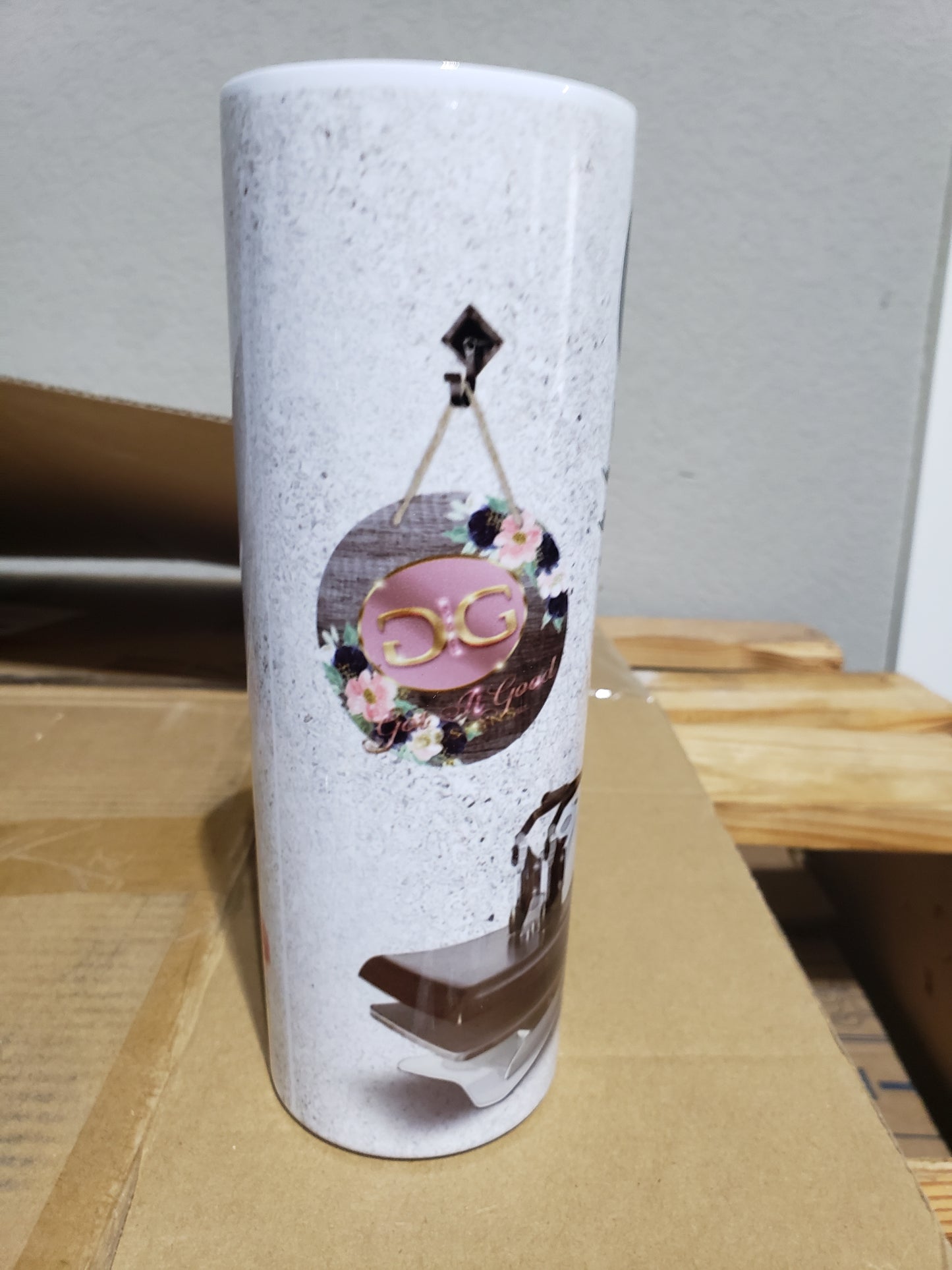 20OZ African American Craft tumbler