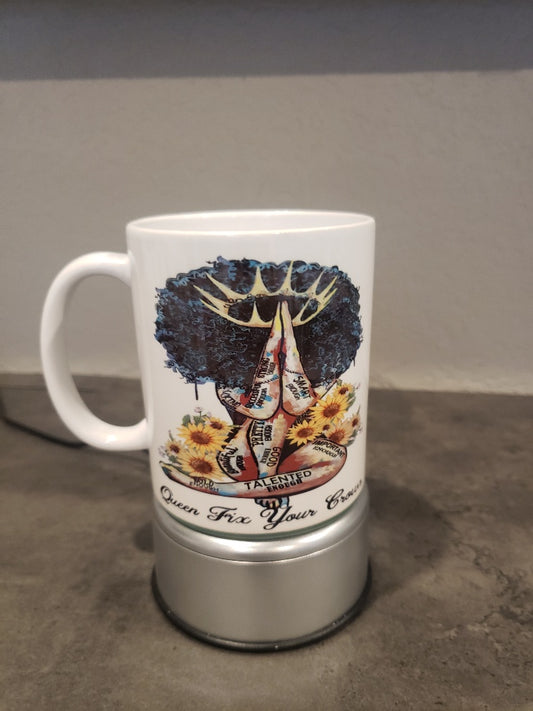Queen Fix Your Crown Ceramic Mug