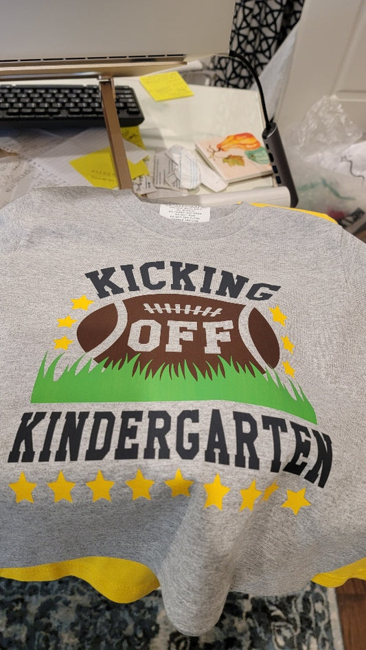 Kicking Off Kindergarten Shirt