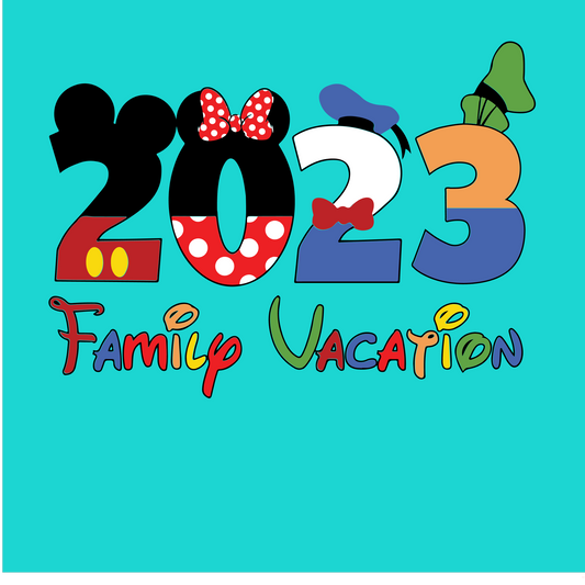 Custom 2023 Disney Inspired Family Vacation Shirt
