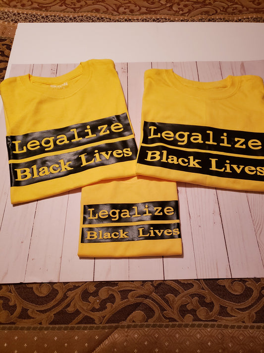 Legalize Black Lives Shirt