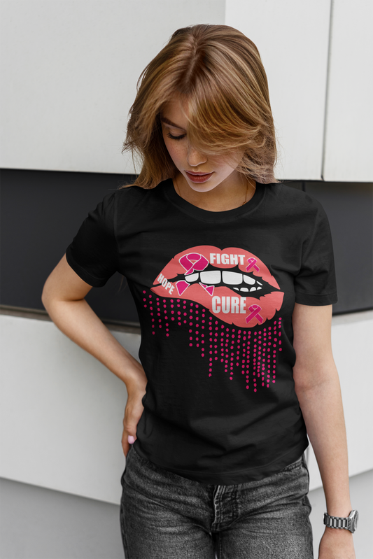 Fight Cure  Lips SHirt