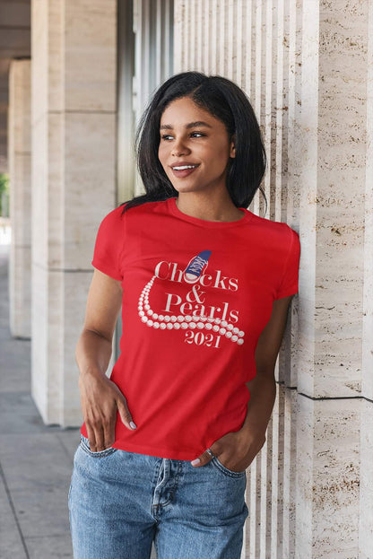 Chucks and Pearls Shirt