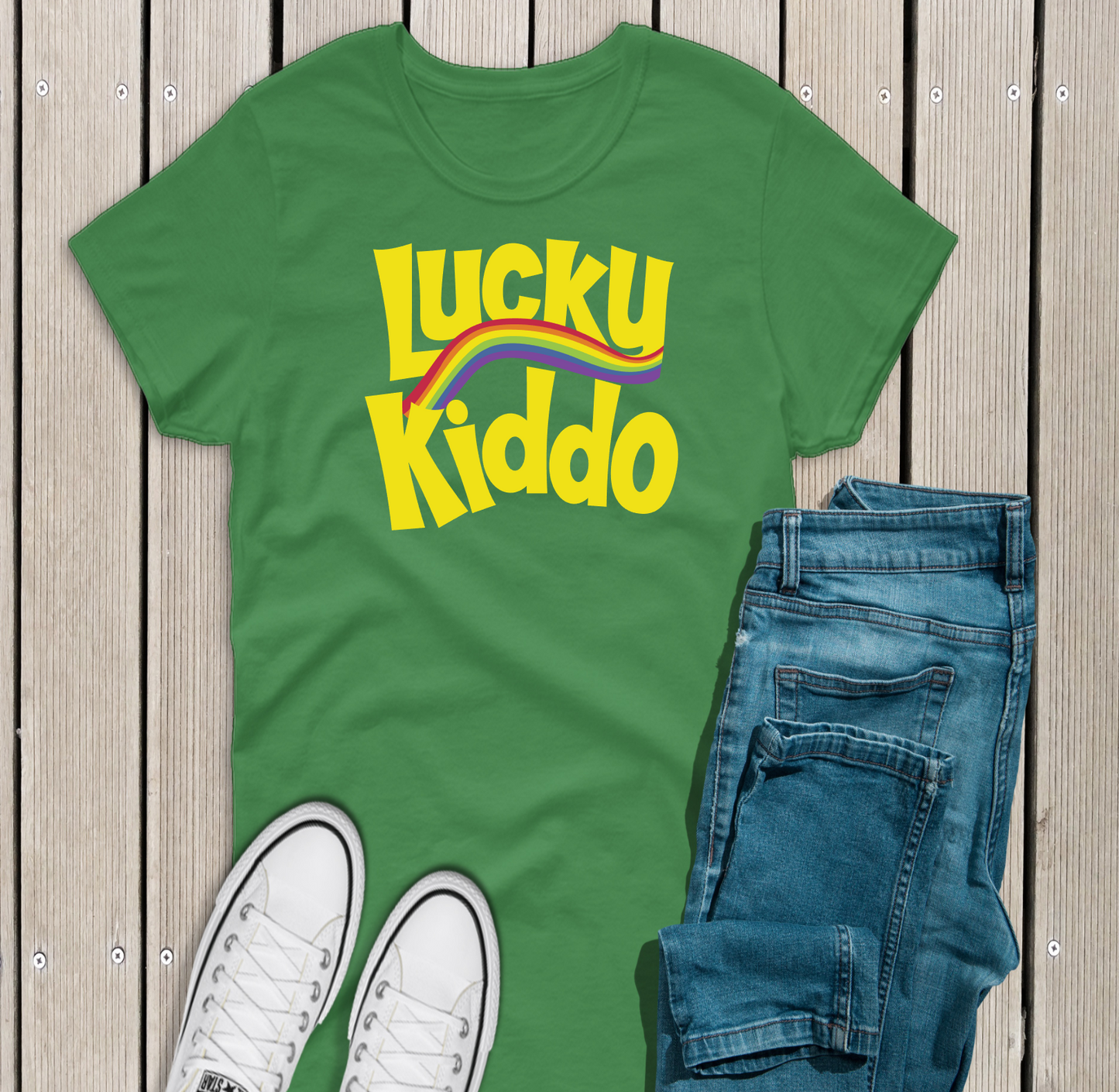 St Patrick's Day Lucky Kiddo Shirt