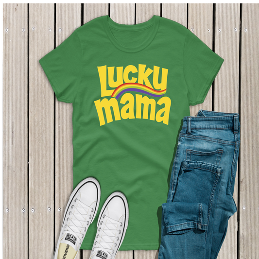 St Patrick's Day Lucky Mama Shirt