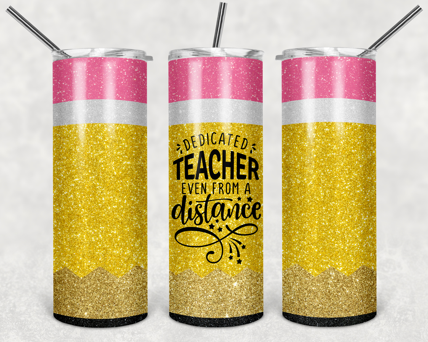 Dedicated Teacher Even At a Distance Tumbler