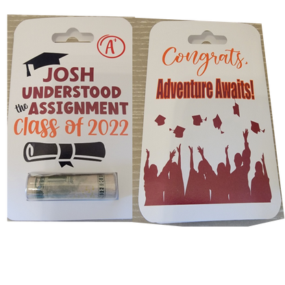 Personalized Money Holder