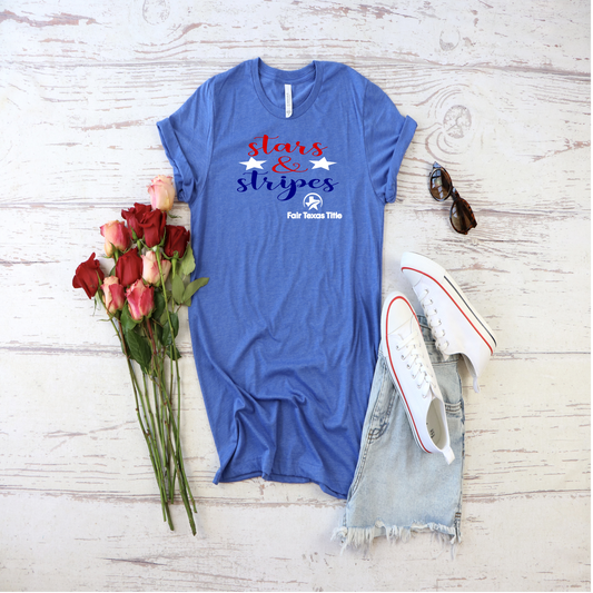Fair Texas Title Stars and Stripes Shirt