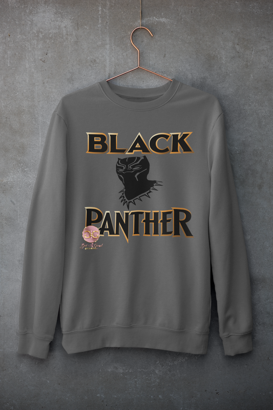 Black Panther Logo Sweat Shirt