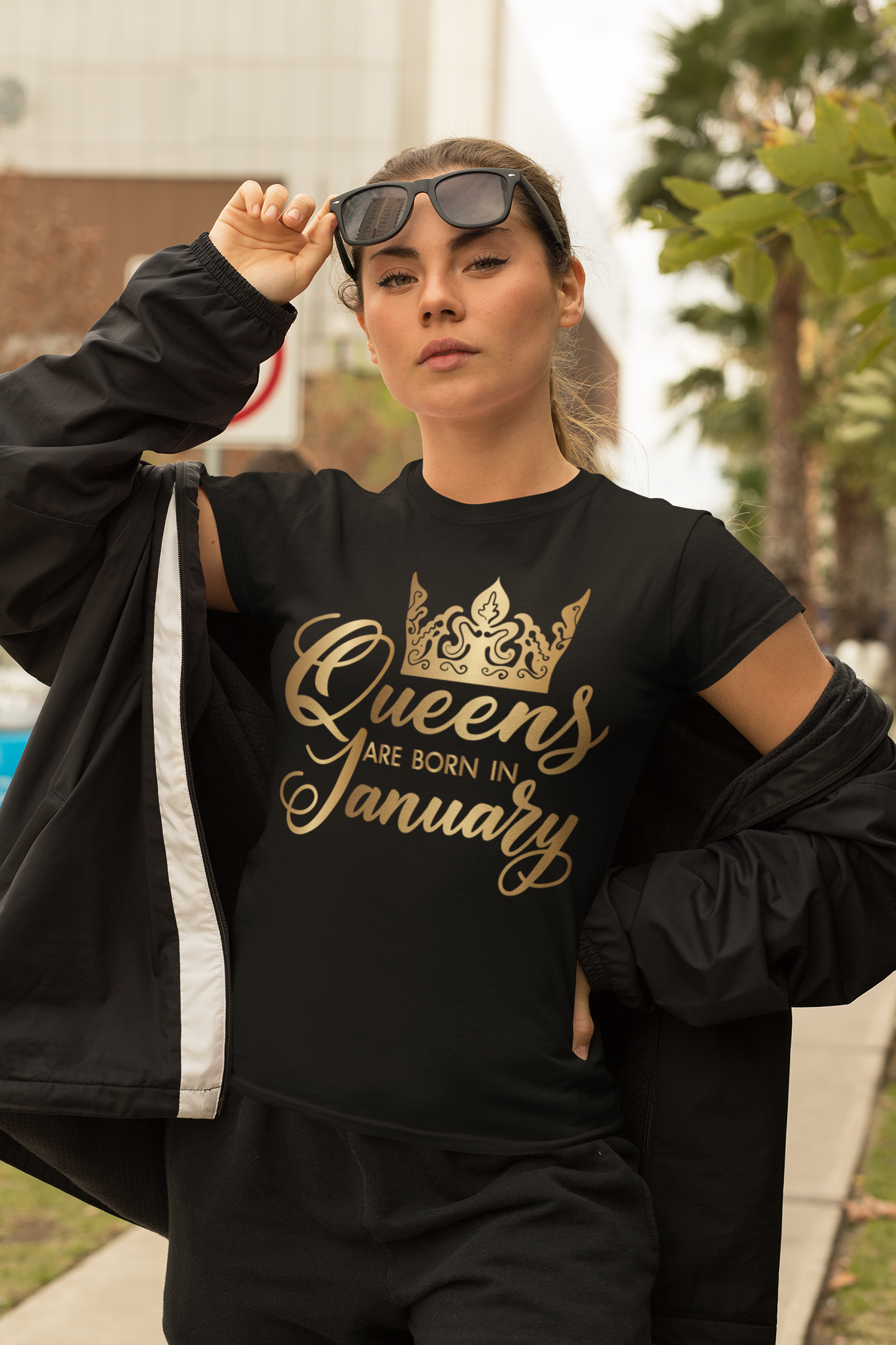 Queens Are Born In January Shirt
