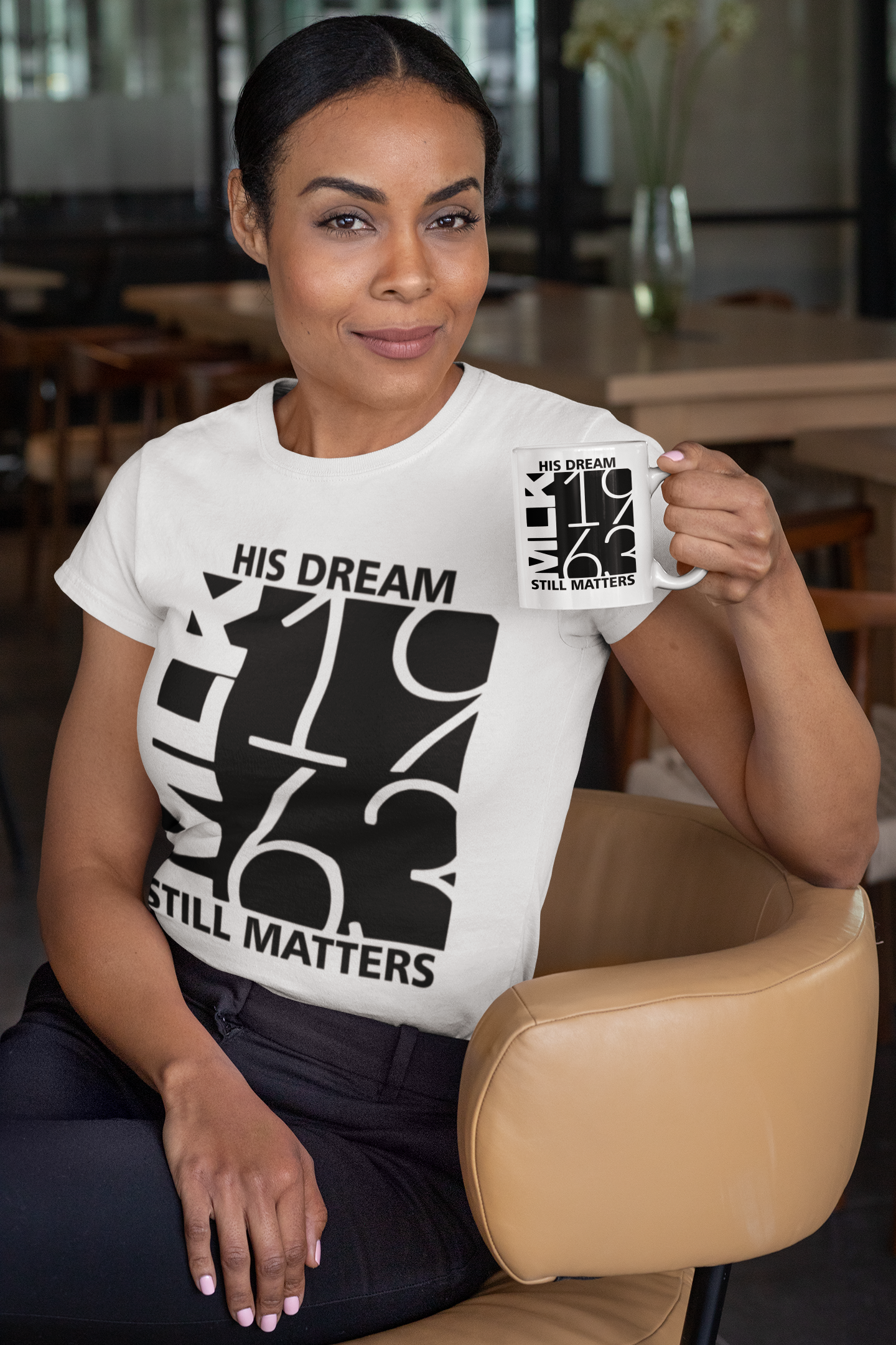 I Have A Dream MLK 1963 Shirt and Mug Set