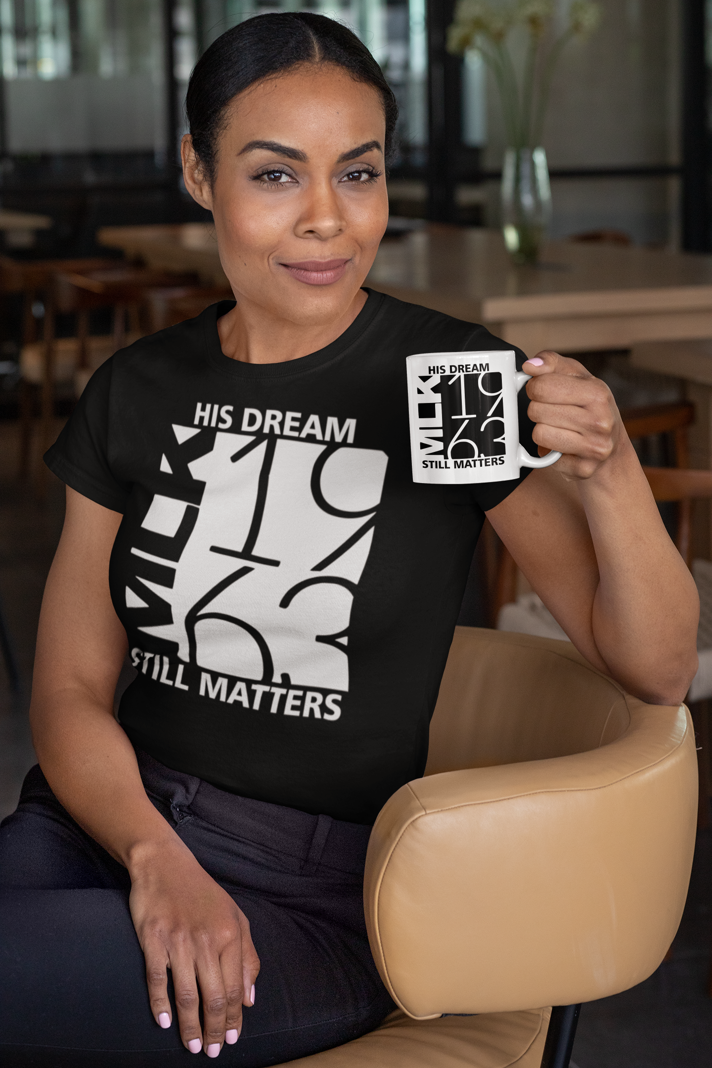 I Have A Dream MLK 1963 Shirt and Mug Set